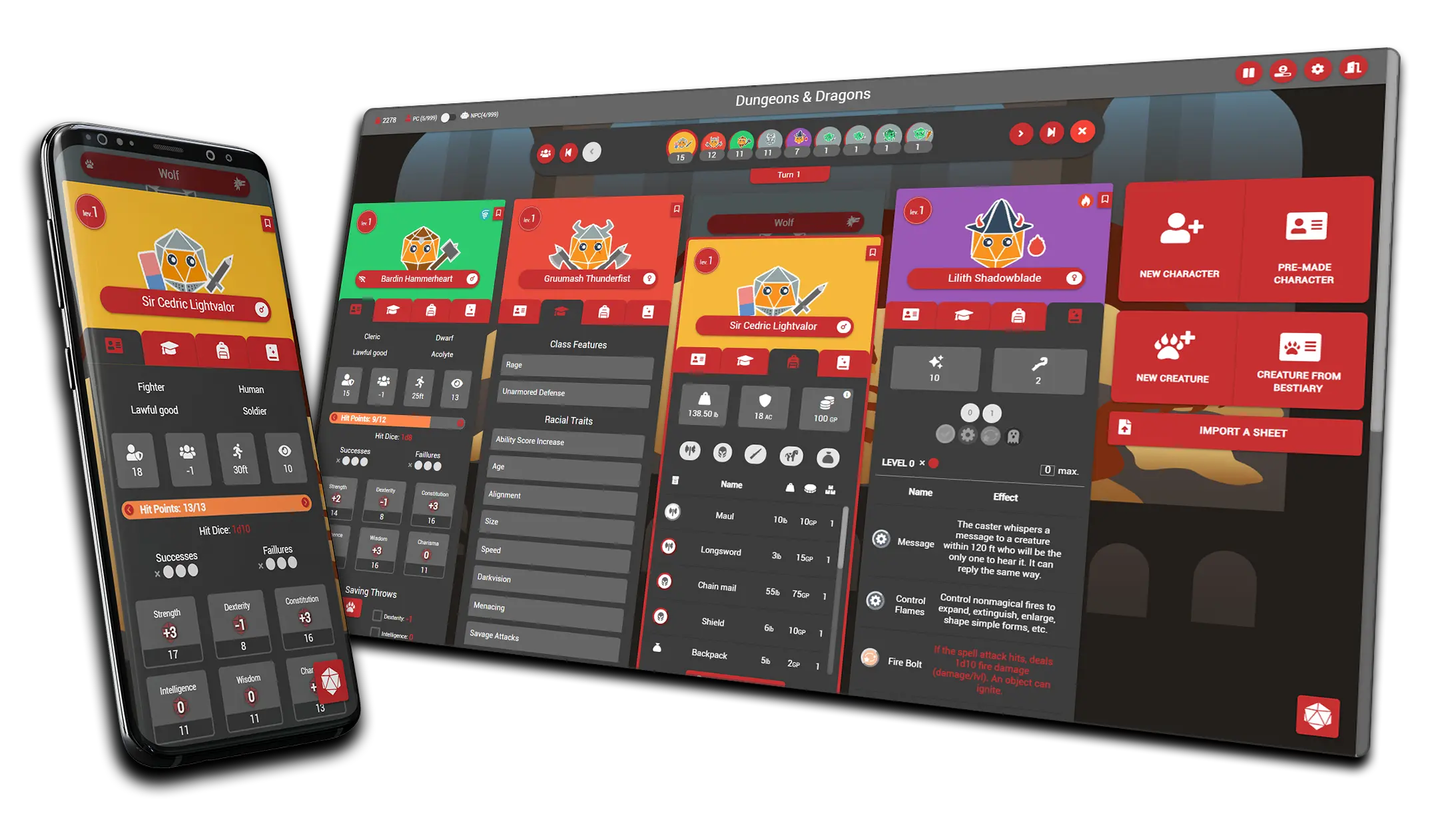 Character Sheet Online GM Dashboard Character Sheet Online GM Dashboard