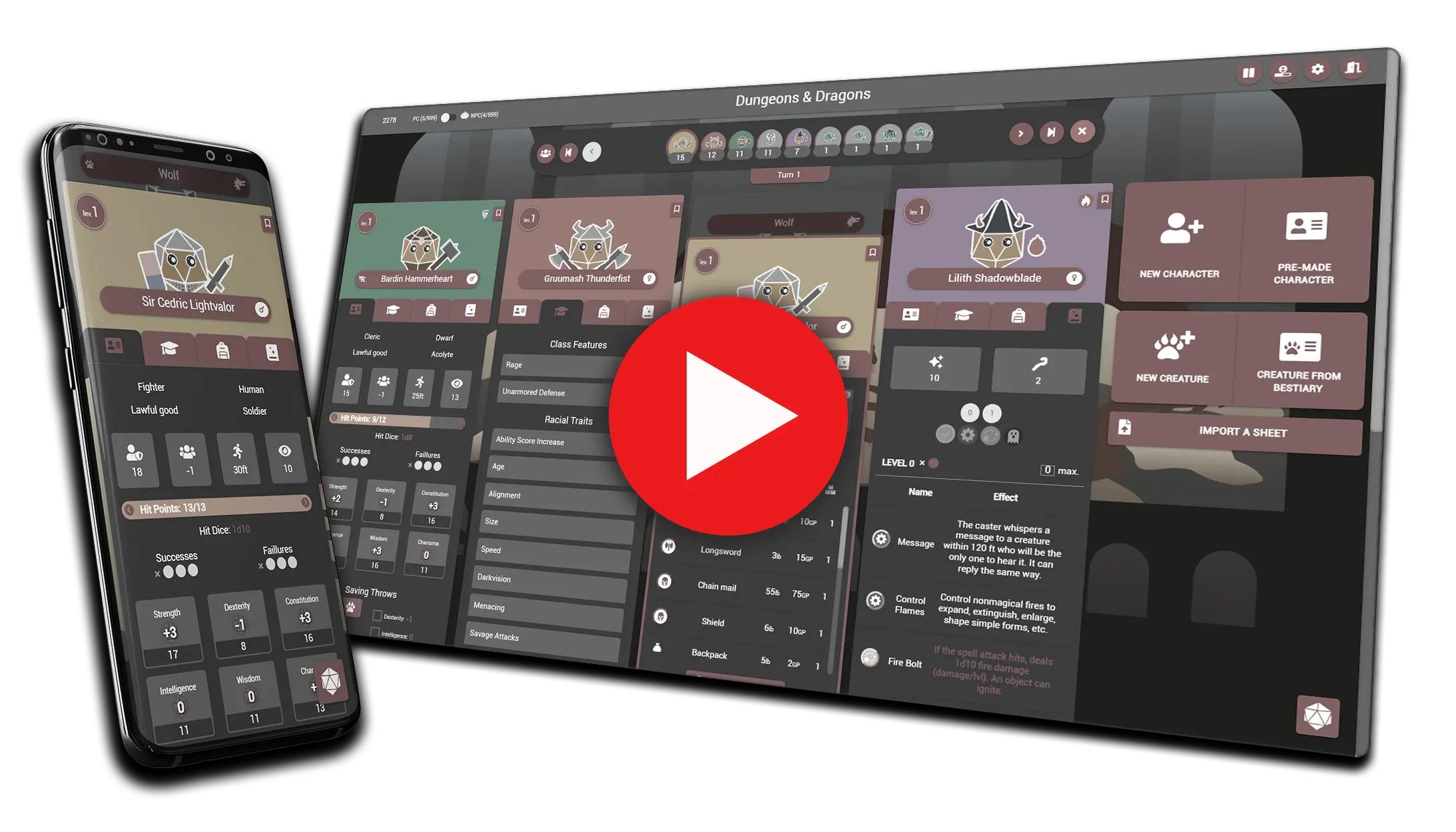 Character Sheet Online Video Character Sheet Online Video